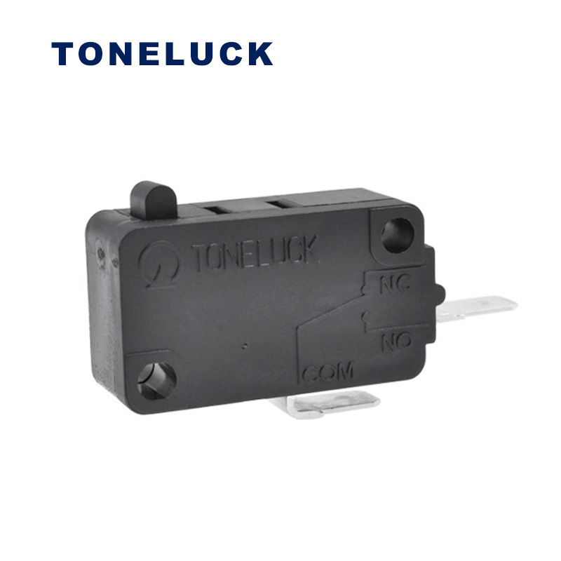 Toneluck厂家MQS-216T常开常闭微动开关 吸尘器配件16A小微动开关