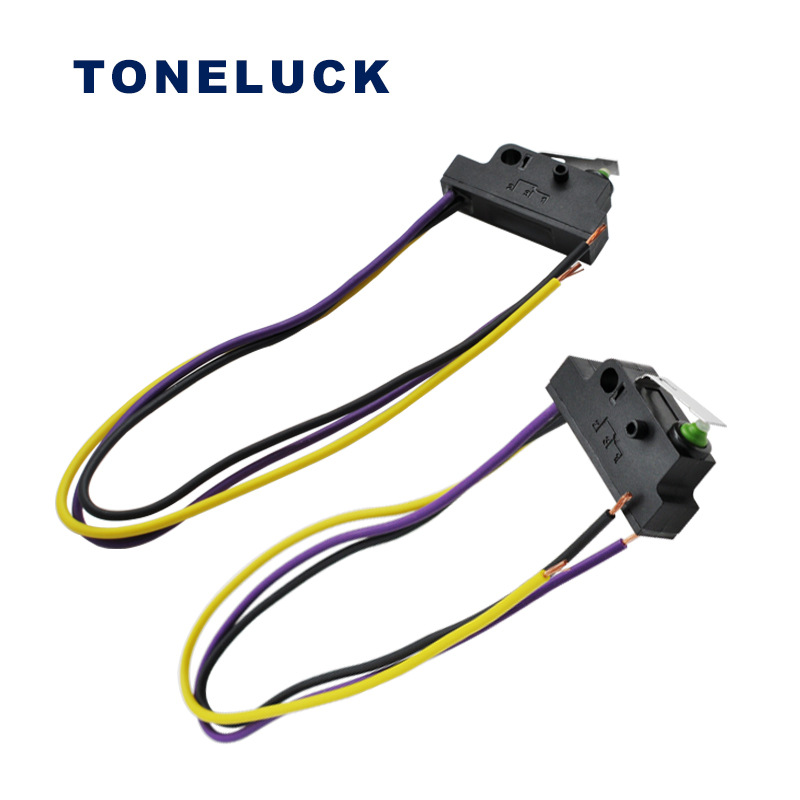 MQS-651系列汽车油箱盖配件微动开关 toneluck惠达带电阻微动开关