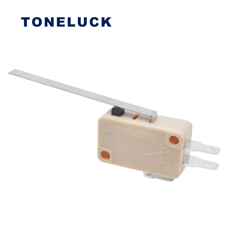 TONELUCK 空气炸锅40T150耐高温微动开关 清洗设备长直柄微动开关