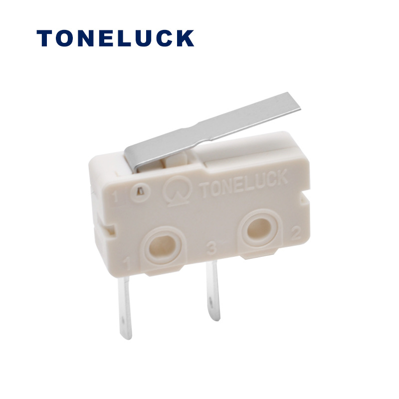TONELUCK仝达厂家白色外壳防尘微动开关 过灼热丝750°C微动开关