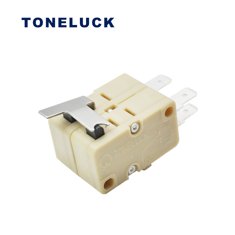TONELUCK 双联微动开关 ASM双刀限位小开关 双通双断点触行程开关