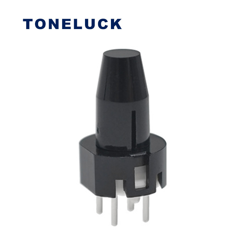 惠达KEY系列按键开关 0.01A 35V 黑色PC按帽 PBT底座 小家电开关