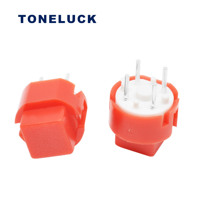TONELUCK厂家供KEY微型按钮开关 电源电子按键开关 0.01A直键开关