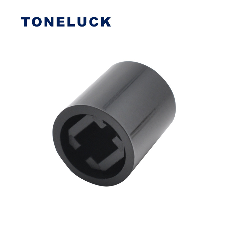 TONELUCK惠达圆形黑色按帽开关 BFG-BK键帽微动开关 轻触按键开关