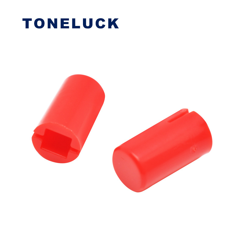 TONELUCK惠达圆形红色按帽开关 MFA-RE键帽微动开关 轻触按键开关
